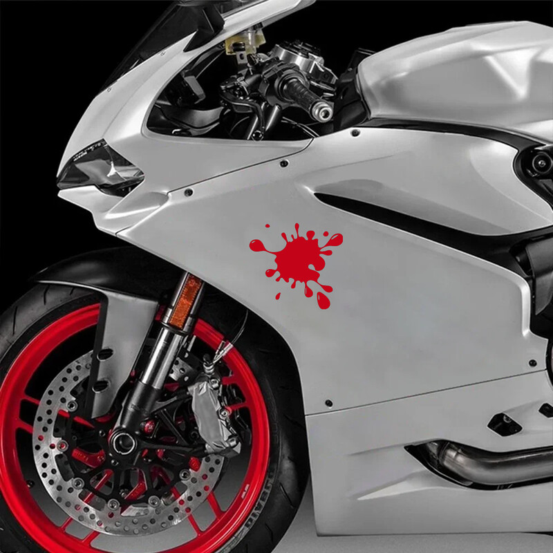 Ανακλαστικά αυτοκόλλητα μοτοσικλέτας Ενδιαφέροντα σημεία Αξεσουάρ βινυλίου Decal Διακόσμηση μοτοσικλέτας σκούτερ Σώμα τανκ Κράνος παρμπρίζ