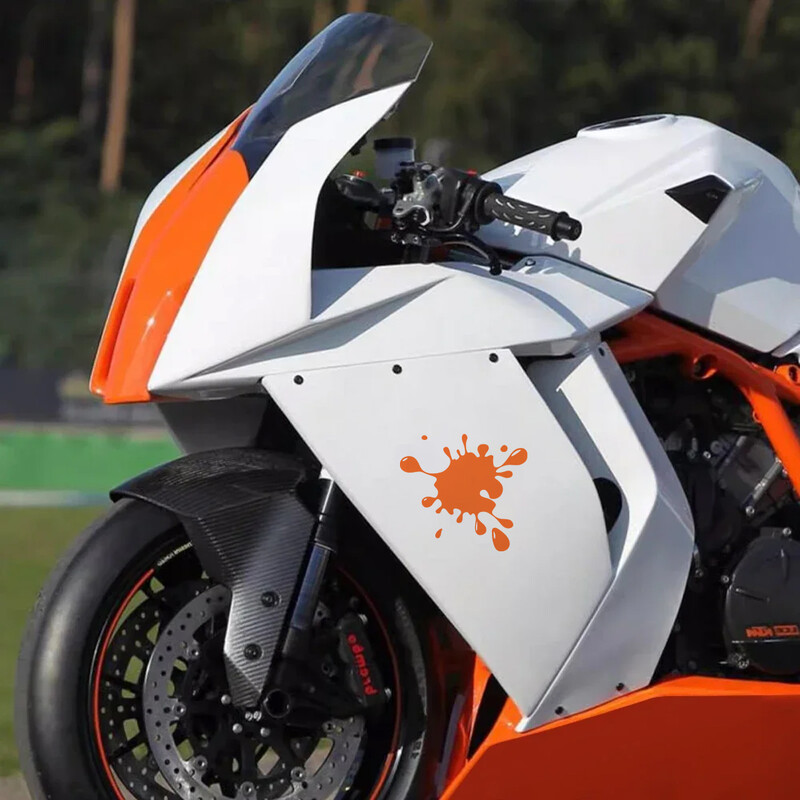 Ανακλαστικά αυτοκόλλητα μοτοσικλέτας Ενδιαφέροντα σημεία Αξεσουάρ βινυλίου Decal Διακόσμηση μοτοσικλέτας σκούτερ Σώμα τανκ Κράνος παρμπρίζ