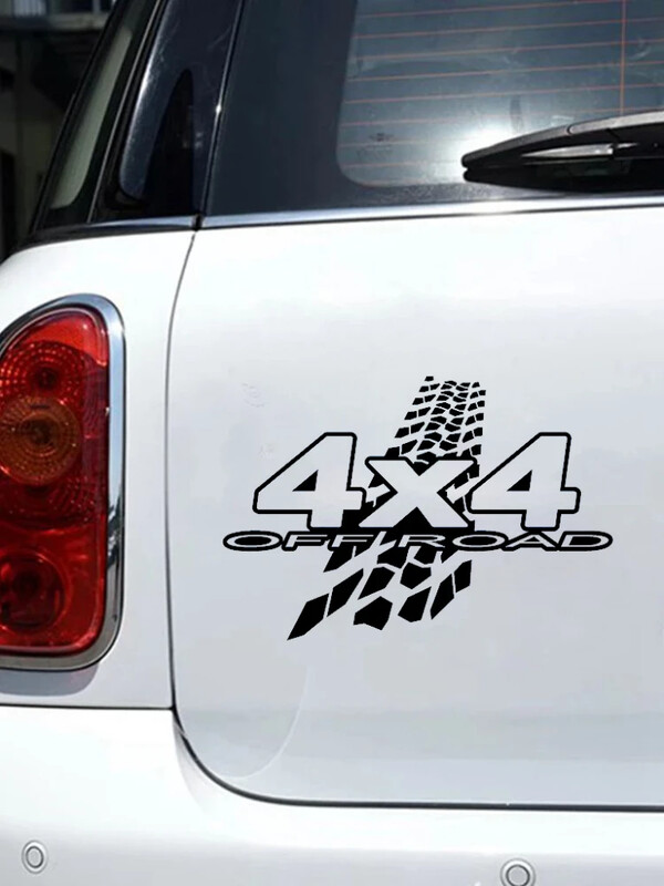Αυτοκόλλητο αυτοκινήτου 3D 4X4 Off Road Mud Funny Αυτοκόλλητο σε Αυτοκόλλητο Αυτοκινήτου Ανακλαστικά Αυτοκόλλητα Λέιζερ Αυτοκόλλητο Στυλ αυτοκινήτου 20cm*13cm