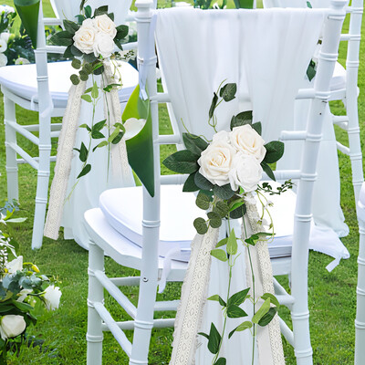 Vestuvinio automobilio durų rankenos veidrodžio dekoras Vestuvių praėjimų papuošimai Kėdės nugarėlės Gėlės Gėlėtos suolos Automobilių dekoracijos ceremonijos vakarėliui