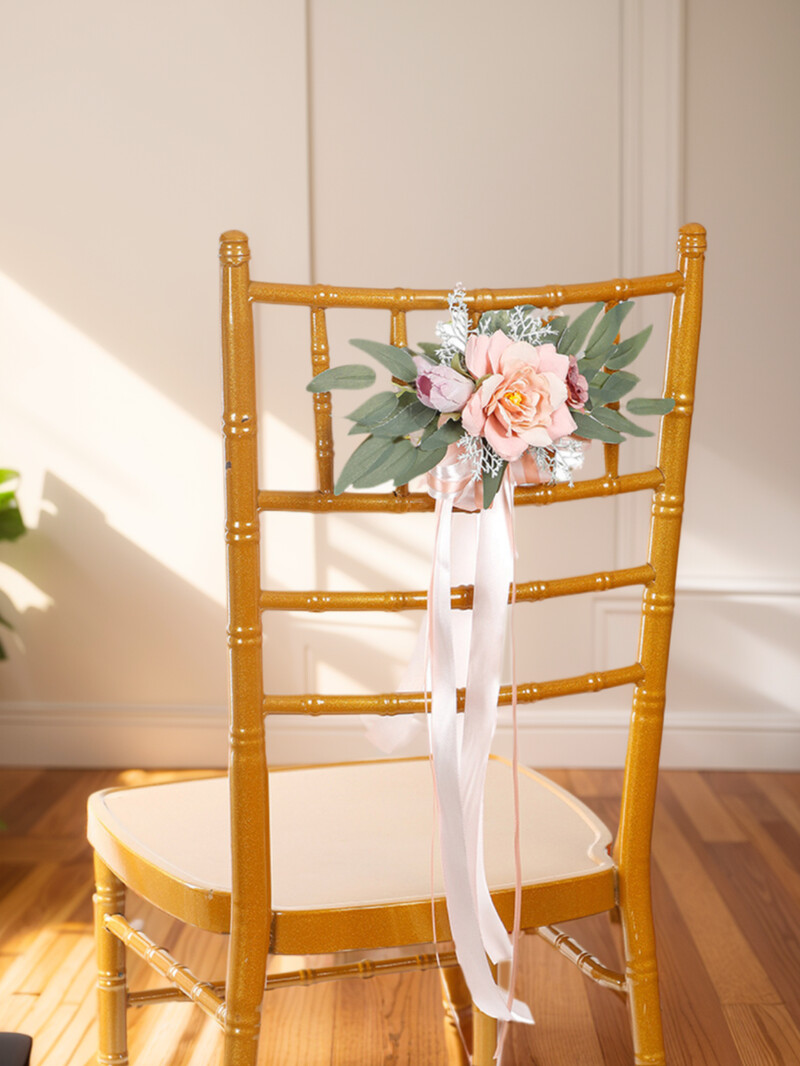 Vestuvinio automobilio durų rankenos veidrodžio dekoras Vestuvių praėjimų papuošimai Kėdės nugarėlės Gėlės Gėlėtos suolos Automobilių dekoracijos ceremonijos vakarėliui