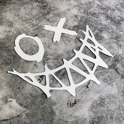 Demonski smajlić Naljepnice za automobil Vjetrobransko staklo Dekoracija motocikla Ogrebotine Poklopac Stil automobila Reflektirajuće naljepnice upozorenja