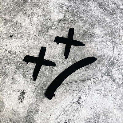 Demonski smajlić Naljepnice za automobil Vjetrobransko staklo Dekoracija motocikla Ogrebotine Poklopac Stil automobila Reflektirajuće naljepnice upozorenja