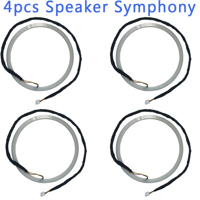 18/22 σε 1 Led Car Atmosphere Lights RGB 64 213 Color Blutooth Rainbow APP Acrylic strip Ambient Lamp Support One Zone Dual Zone