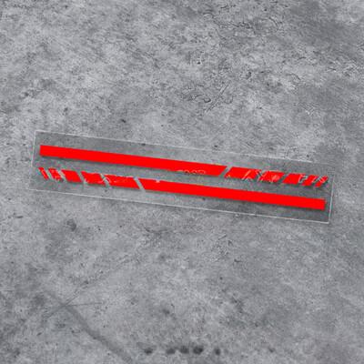 2 τμχ Αυτοκόλλητα μοτοσικλέτας Sports strip Διακόσμηση κράνους ρεζερβουάρ καυσίμου Αδιάβροχο καθρέφτη αυτοκινήτου Αυτοκόλλητα βινυλίου Αξεσουάρ οχήματος