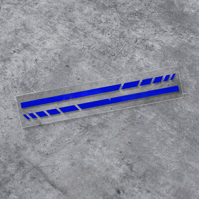 2 τμχ Αυτοκόλλητα μοτοσικλέτας Sports strip Διακόσμηση κράνους ρεζερβουάρ καυσίμου Αδιάβροχο καθρέφτη αυτοκινήτου Αυτοκόλλητα βινυλίου Αξεσουάρ οχήματος