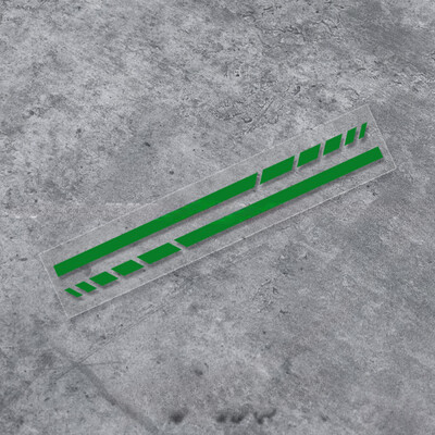 2 τμχ Αυτοκόλλητα μοτοσικλέτας Sports strip Διακόσμηση κράνους ρεζερβουάρ καυσίμου Αδιάβροχο καθρέφτη αυτοκινήτου Αυτοκόλλητα βινυλίου Αξεσουάρ οχήματος