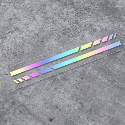 2 τμχ Αυτοκόλλητα μοτοσικλέτας Sports strip Διακόσμηση κράνους ρεζερβουάρ καυσίμου Αδιάβροχο καθρέφτη αυτοκινήτου Αυτοκόλλητα βινυλίου Αξεσουάρ οχήματος