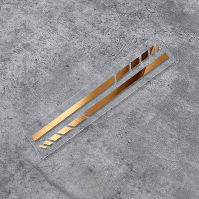 2 τμχ Αυτοκόλλητα μοτοσικλέτας Sports strip Διακόσμηση κράνους ρεζερβουάρ καυσίμου Αδιάβροχο καθρέφτη αυτοκινήτου Αυτοκόλλητα βινυλίου Αξεσουάρ οχήματος