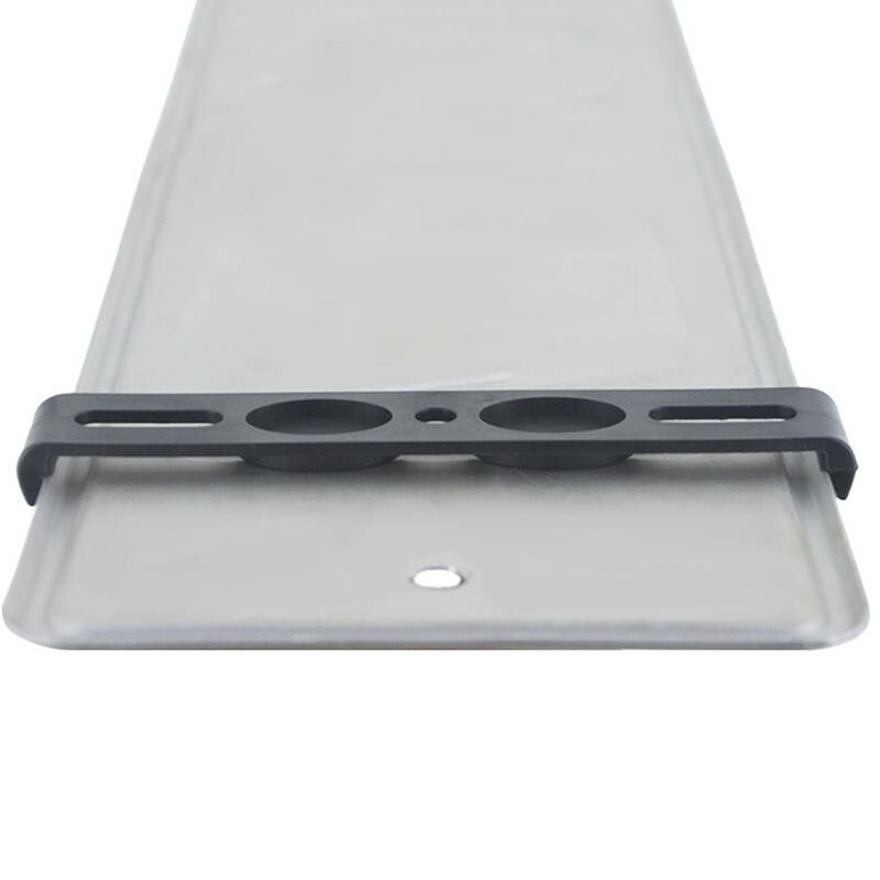 Berėmio valstybinio numerio ženklo tvirtinimas 4 vnt. oro sąlygoms atsparus automobilio etikečių laikiklis Automobilio etikečių rėmas, skirtas priekinėms ir galinėms automobilio etiketėms automobilio išorėje