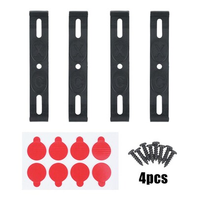 Nosač registarske pločice bez okvira 4 KOM. Okvir za oznake automobila bez okvira otporan na vremenske uvjete za prednje i stražnje oznake automobila