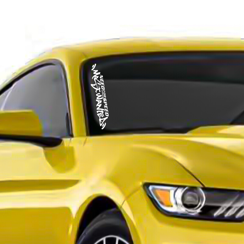 G011 30x6CM Fun fehér Need for Speed Scratch autós autó szélvédő matrica vinil matrica univerzális ablak autó ajtó autó tartozékok