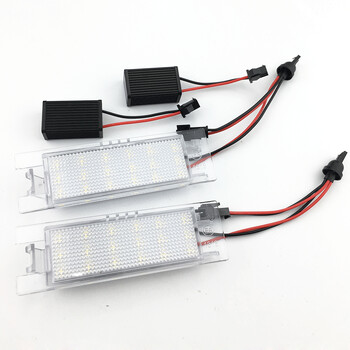 2Pcs Led светлини за регистрационен номер за Alfa Romeo Giulietta Mito GT Spider MiTo