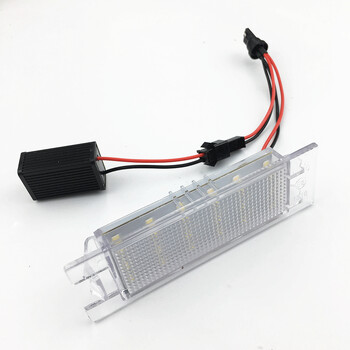 2Pcs Led светлини за регистрационен номер за Alfa Romeo Giulietta Mito GT Spider MiTo