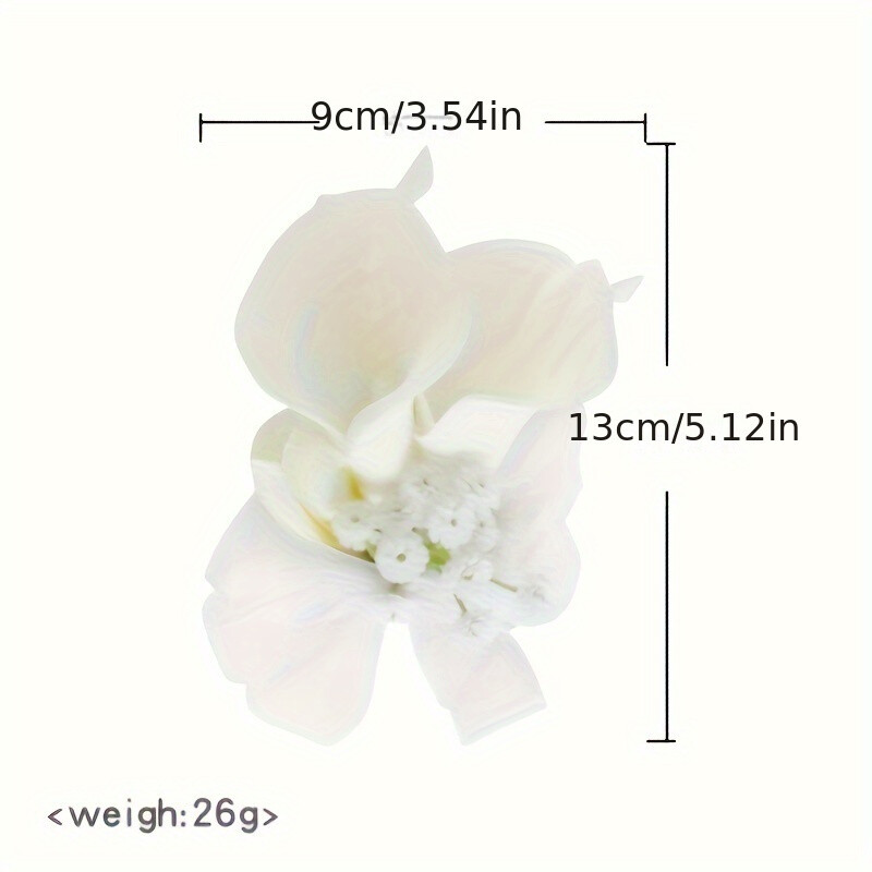 Αξεσουάρ γάμου γαμπρός νύφη κορσάζ παράνυμφος αδερφές καρπού λουλούδι συμπόσιο μπουντουάρ χέρι λουλούδι απομίμηση κάλλα κρίνος