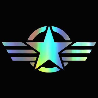 Αυτοκόλλητο αυτοκινήτου Στρατιωτικός στρατός των ΗΠΑ Αστεία αυτοκίνητα Μοτοσικλέτες Εξωτερική Χαλκομανία βινυλίου για BMW VW Audi Gti Skoda