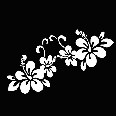 Autómatrica 20*8cm-es virágos matricák autóajtó ablaka fényvisszaverő lézeres motorkerékpár autóformázó 3D matricák