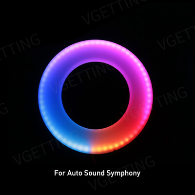 Ambijentalna svjetla u unutrašnjosti automobila Akrilna optička vlakna Led šarene trake Atmosferska svjetiljka Ploča s instrumentima Ukras za vrata i noge