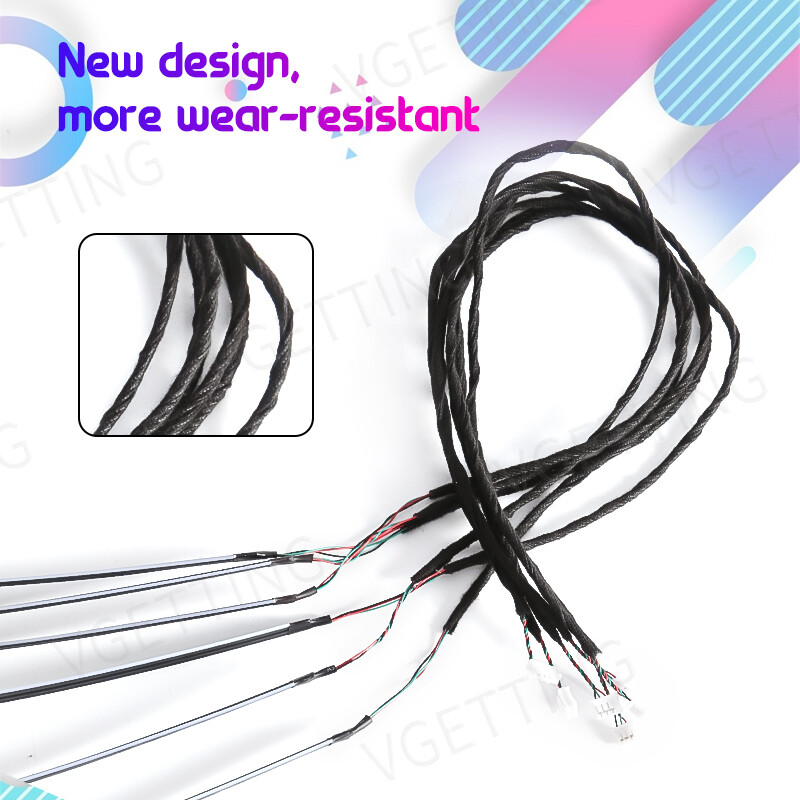 Ambijentalna svjetla u unutrašnjosti automobila Akrilna optička vlakna Led šarene trake Atmosferska svjetiljka Ploča s instrumentima Ukras za vrata i noge