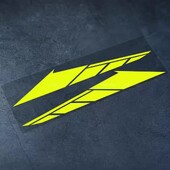 Češalj za prednji blatobran motocikla Univerzalne naljepnice Dekoracija karoserije motora Reflektirajuća vodootporna naljepnica za YAMAHA SMAX XMAX TMAX