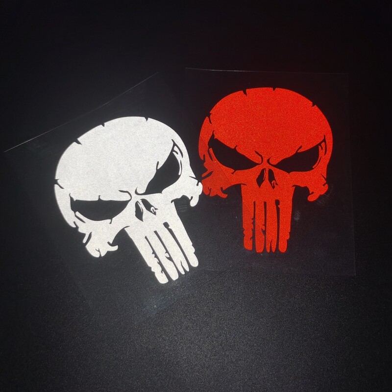 Motocikla kara bojāts galvaskauss uzlīmes Ūdensnecaurlaidīga atstarojoša uzlīme