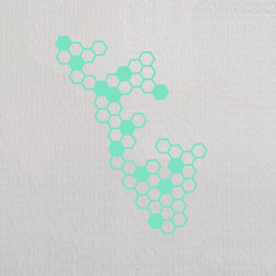 Αυτοκόλλητα μπροστινού πάνελ μοτοσικλέτας Τροποποίηση αδιάβροχο κυψελωτό ανακλαστικό αυτοκόλλητο