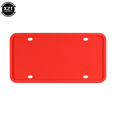 Στήριγμα βάσης για πινακίδες κυκλοφορίας αυτοκινήτου με αποσπώμενο αδιάβροχο βιδωτό κιτ πλαισίου σιλικόνης για αυτοκίνητο ΗΠΑ Καναδά