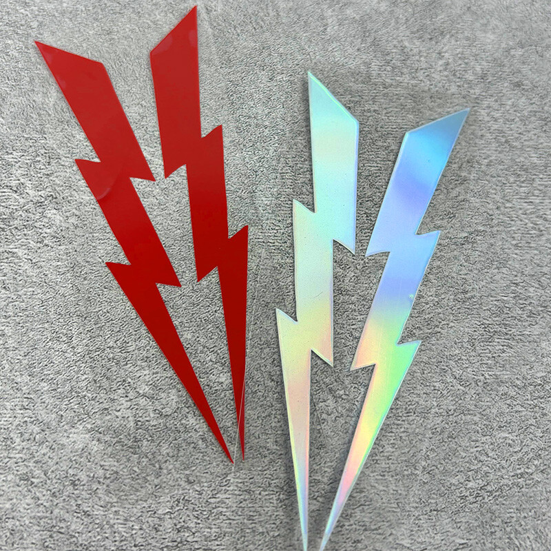 2 buc. Autocolante pentru carenaj motociclete Lightning Decalcomani impermeabile pentru Kawasaki Ninja 400 Z650 Z750 Z800 Z900 Z1000 Z650 Versys 650