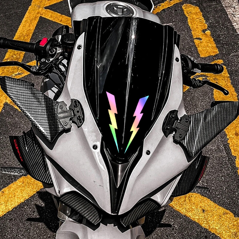 2 buc. Autocolante pentru carenaj motociclete Lightning Decalcomani impermeabile pentru Kawasaki Ninja 400 Z650 Z750 Z800 Z900 Z1000 Z650 Versys 650