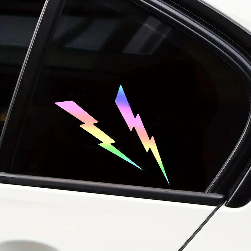 2 buc. Autocolante pentru carenaj motociclete Lightning Decalcomani impermeabile pentru Kawasaki Ninja 400 Z650 Z750 Z800 Z900 Z1000 Z650 Versys 650