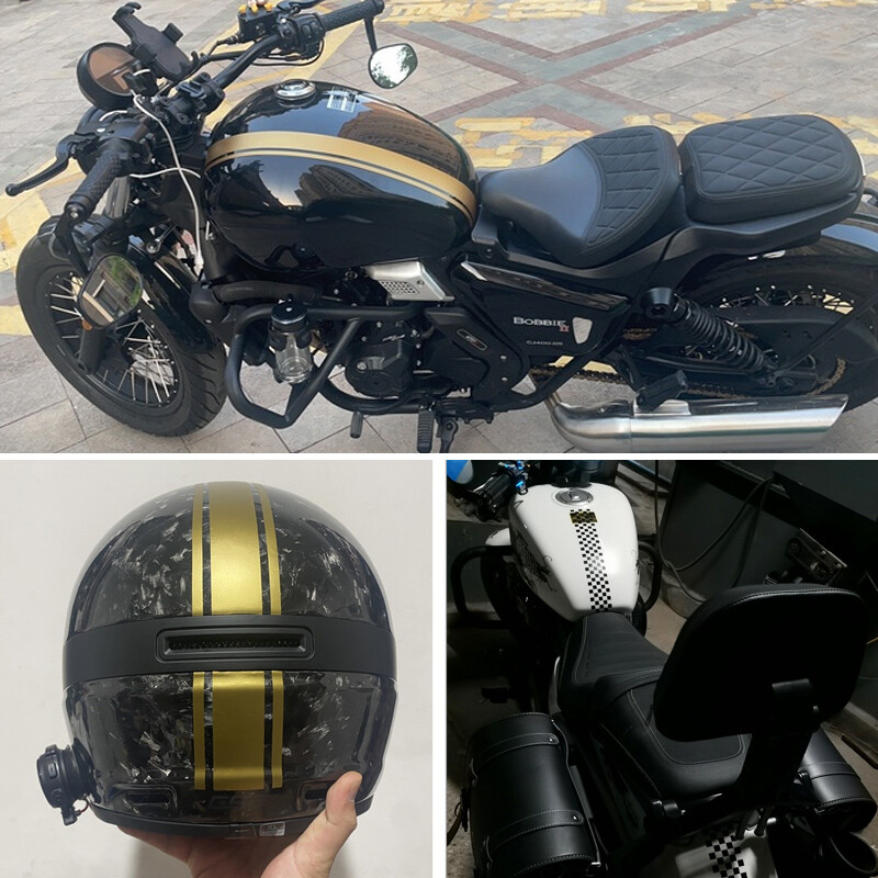 1 KOM Naljepnice za spremnik motocikla Smiješne dekoracije Naljepnice za zaštitu od prskanja DIY Naljepnica za spremnik goriva Vodootporan za dodatke za utrke 50 cm