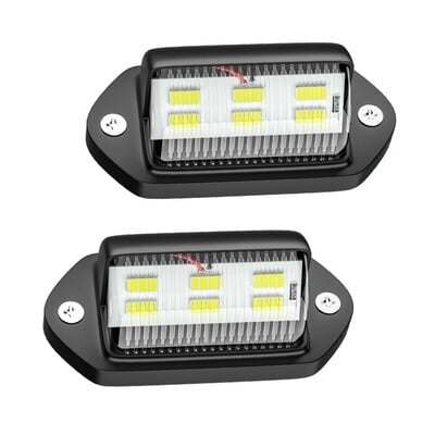 2 τμχ Φώτα όπισθεν Γενικά 12/24 V Πινακίδας Αυτοκινήτου Πλαϊνή ένδειξη όπισθεν Φώτα όπισθεν για SUV Trucks Trailers