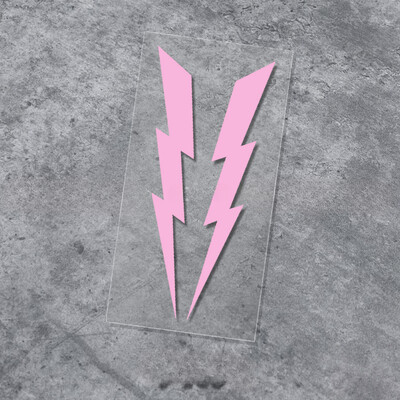 2 ΤΕΜ Αυτοκόλλητα μοτοσικλέτας Lightning Αυτοκόλλητα Αυτοκινήτου DIY Moto κράνος Κεφαλή παρμπρίζ Πλαϊνό σώμα για DUCATI KTM BMW YAMAHA Kawasaki Vespa