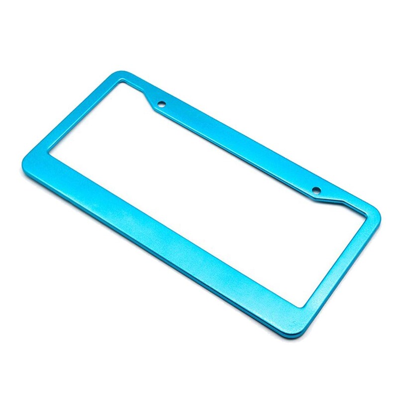 Metalinis valstybinio numerio ženklo rėmas vyrams Moterų etikečių laikiklis aliuminio lydinio automobilio etiketės rėmas su varžtais