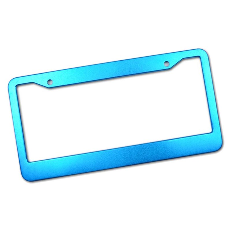 Metalinis valstybinio numerio ženklo rėmas vyrams Moterų etikečių laikiklis aliuminio lydinio automobilio etiketės rėmas su varžtais