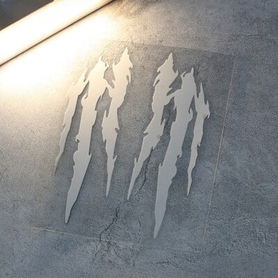 2 buc. gheare de monstru zgârieturi autocolante noutate pentru apărătoare pentru motocicletă, cască, autocolante de vinil pentru KTM Vespa Aprilia Benelli Bmw S1000rr