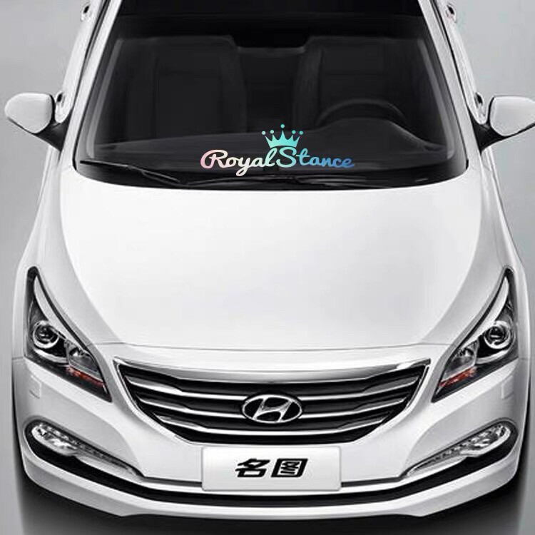 Japán JDM fényvisszaverő autómatricák és matricák Verseny matrica Éjszakai futó első szélvédő, vízálló biztonsági figyelmeztető matrica