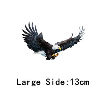 Patch Clothing Heat On Clothes Cool Eagle Iron-On Трансфери Стикери за тениски Мъжки Diy Parches Termoadhesivos Апликации