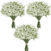 10/15 τεμ. Τεχνητά λουλούδια Baby Breath Flower Fake Gypsophila for Wedding Party Διακόσμηση σπιτιού Μπουκέτα λουλουδιών DIY αξεσουάρ