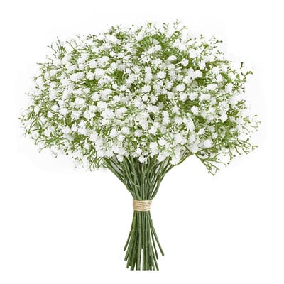 10/15 τεμ. Τεχνητά λουλούδια Baby Breath Flower Fake Gypsophila for Wedding Party Διακόσμηση σπιτιού Μπουκέτα λουλουδιών DIY αξεσουάρ