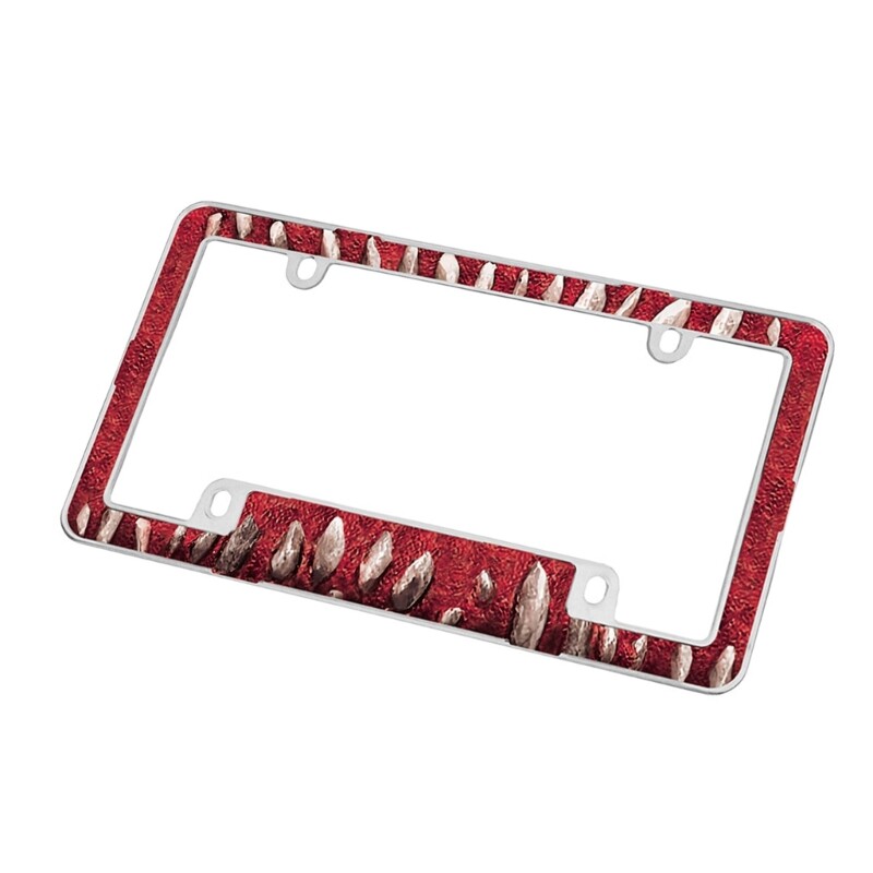 Πλαστικό κάλυμμα άδειας κυκλοφορίας για αυτοκίνητο