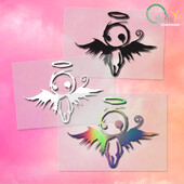 Αστεία Gothic Dark Fallen Angel of Death Πτέρυγα Αυτοκόλλητο Αυτοκίνητο Αυτοκίνητα Μοτοσικλέτες Εξωτερικά Αξεσουάρ Αυτοκόλλητα βινυλίου