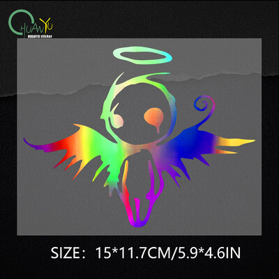 Αστεία Gothic Dark Fallen Angel of Death Πτέρυγα Αυτοκόλλητο Αυτοκίνητο Αυτοκίνητα Μοτοσικλέτες Εξωτερικά Αξεσουάρ Αυτοκόλλητα βινυλίου
