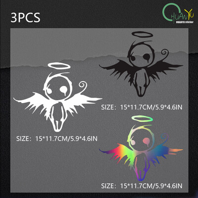 Αστεία Gothic Dark Fallen Angel of Death Πτέρυγα Αυτοκόλλητο Αυτοκίνητο Αυτοκίνητα Μοτοσικλέτες Εξωτερικά Αξεσουάρ Αυτοκόλλητα βινυλίου