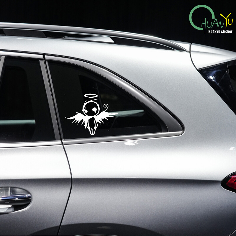 Αστεία Gothic Dark Fallen Angel of Death Πτέρυγα Αυτοκόλλητο Αυτοκίνητο Αυτοκίνητα Μοτοσικλέτες Εξωτερικά Αξεσουάρ Αυτοκόλλητα βινυλίου