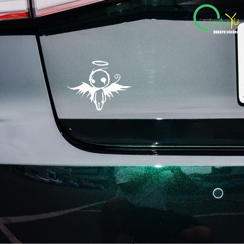 Αστεία Gothic Dark Fallen Angel of Death Πτέρυγα Αυτοκόλλητο Αυτοκίνητο Αυτοκίνητα Μοτοσικλέτες Εξωτερικά Αξεσουάρ Αυτοκόλλητα βινυλίου