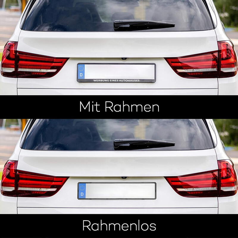 Βάση πινακίδας κυκλοφορίας Κάλυμμα πλαισίου πινακίδας κυκλοφορίας Στήριγμα πινακίδας αυτοκινήτου Πρότυπο EU Αντιδιαβρωτικό Στήριγμα βάσης πινακίδας κυκλοφορίας