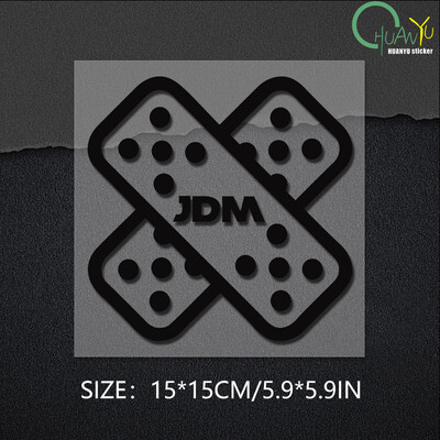 Lovely JDM Vinyl Aid Αυτοκόλλητα στυλ αυτοκινήτου Επικολλημένα αξεσουάρ Αυτοκόλλητα αυτοκινήτου, μοτοσικλέτας, φορητού υπολογιστή