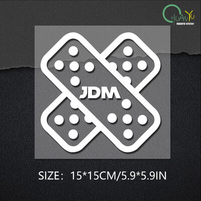 Lovely JDM Vinyl Aid Αυτοκόλλητα στυλ αυτοκινήτου Επικολλημένα αξεσουάρ Αυτοκόλλητα αυτοκινήτου, μοτοσικλέτας, φορητού υπολογιστή