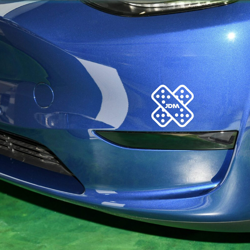 Lovely JDM Vinyl Aid Αυτοκόλλητα στυλ αυτοκινήτου Επικολλημένα αξεσουάρ Αυτοκόλλητα αυτοκινήτου, μοτοσικλέτας, φορητού υπολογιστή